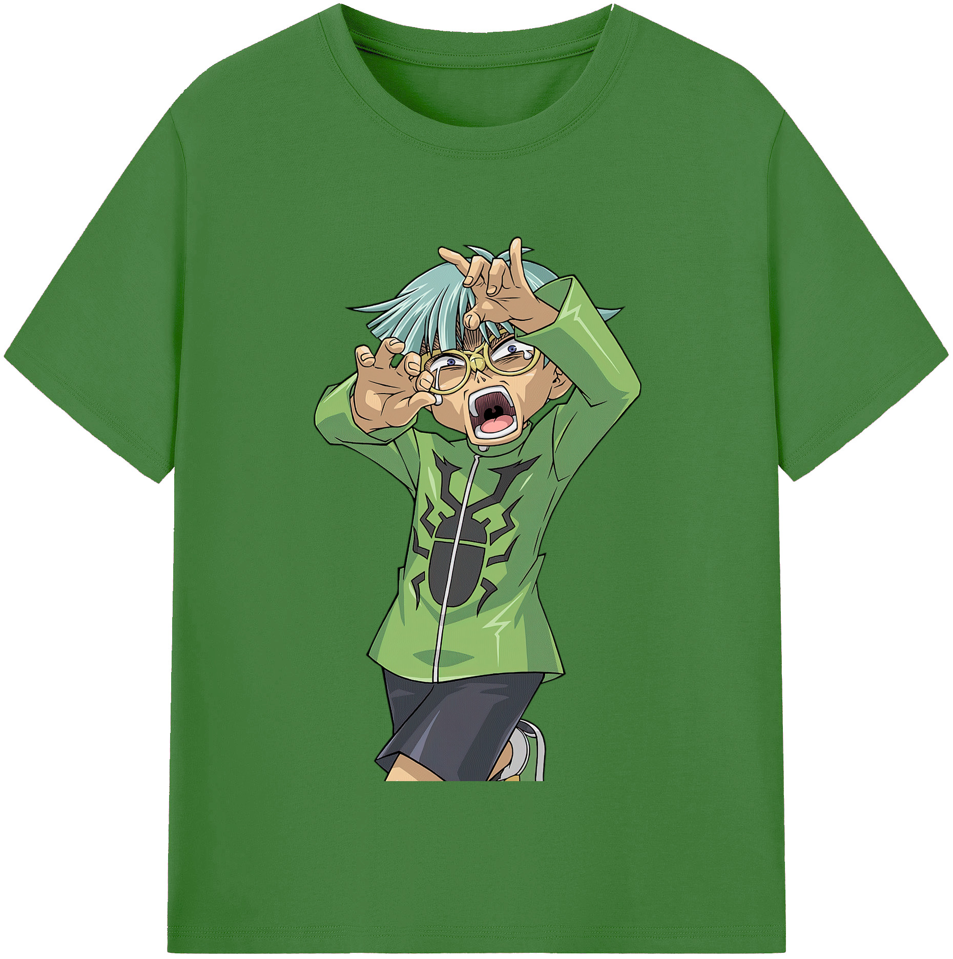 （画像用） 遊☆戯☆王 Yu-Gi-Oh! レディースカジュアルプリントTシャツ（綿100％）